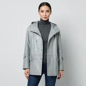 Mashad Leather b0479-093 Leather Coat For Women