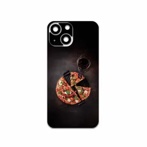 MAHOOT Pizza Cover Sticker for Apple iPhone 13 Mini
