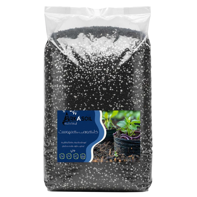 خاک ورمی کمپوست آرکا خاک مدل 20LR وزن 10 کیلوگرم