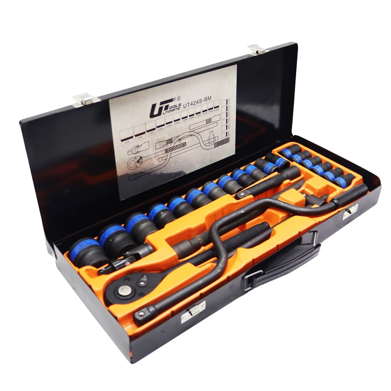 جعبه بکس اولتایم تولز مدل YP-UT424S-BM مجموعه 24 عددی 