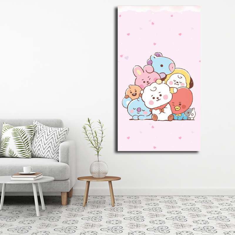 تابلو شاسی کودک مدل BT21 کد 19