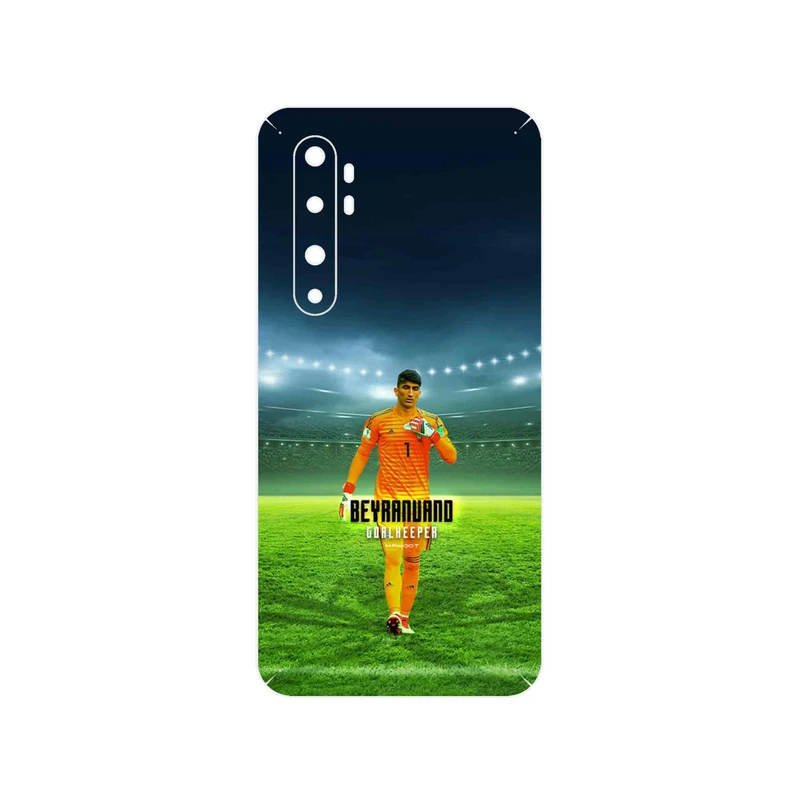 برچسب پوششی ماهوت مدل Alireza Beiranvand مناسب برای گوشی موبایل شیائومی Mi Note 10 Lite