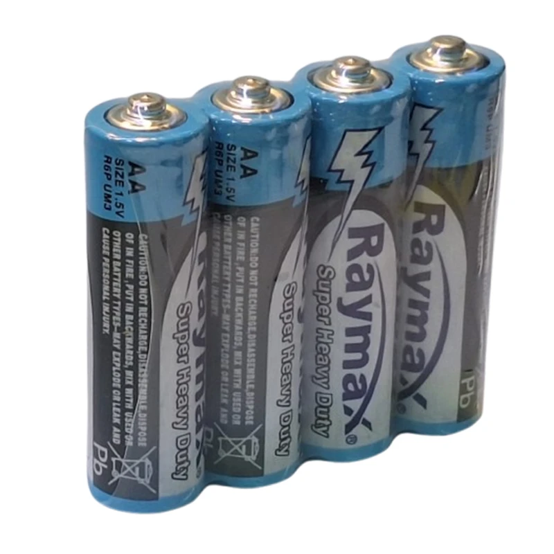 باتری قلمی رایمکس مدل SUPER HEAVY DUTY-4PCS بسته ۴ عددی