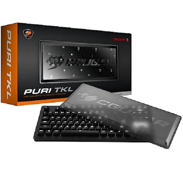 کیبورد مخصوص بازی کوگر مدل KEYBOARD-PURI TKL RGB-US LAYOUT,RED SWITCH 3