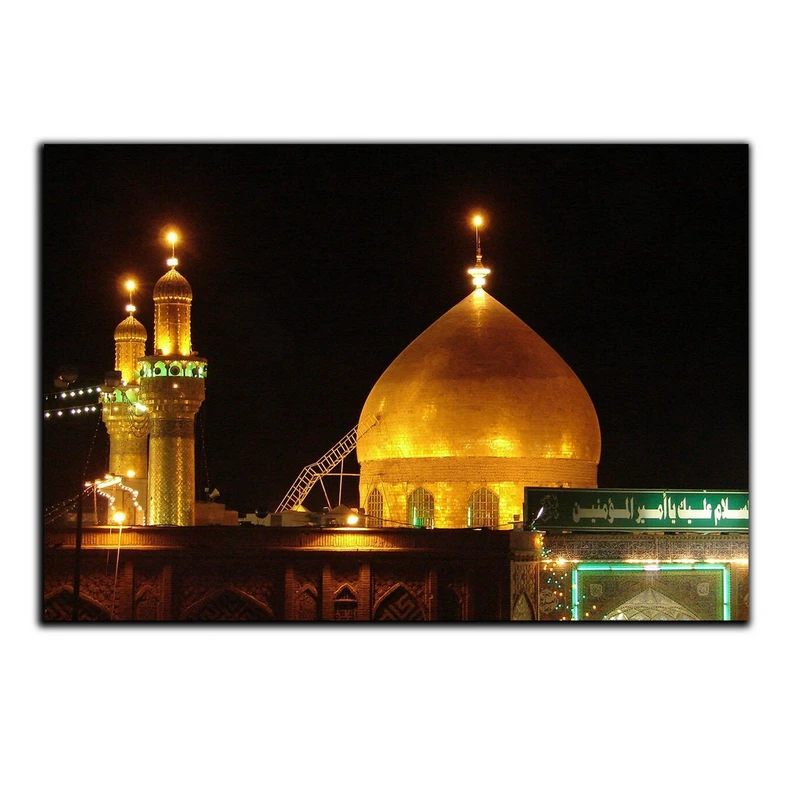 تابلو شاسی بکلیت طرح حرم امام حسین (ع) مدل SH-8381
