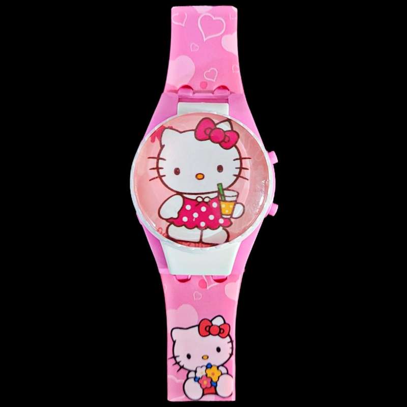 ساعت مچی دیجیتال مدل صفحه چرخان کد 01