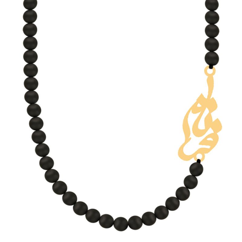 گردنبند طلا 18 عیار زنانه کرابو طرح فرنام مدل Kr72360 -  - 2