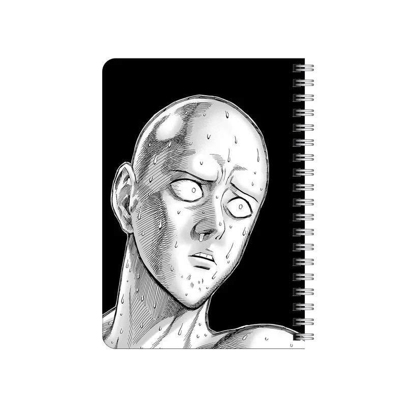 دفترچه یادداشت بامبیلیپ مدل چوبی طرح انیمه مرد تک مشتی کد 1603887