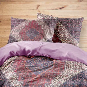 سرویس روتختی مدوپد طرح فرش سنندج مدل C-Sanandaj16 یک نفره 4 تکه