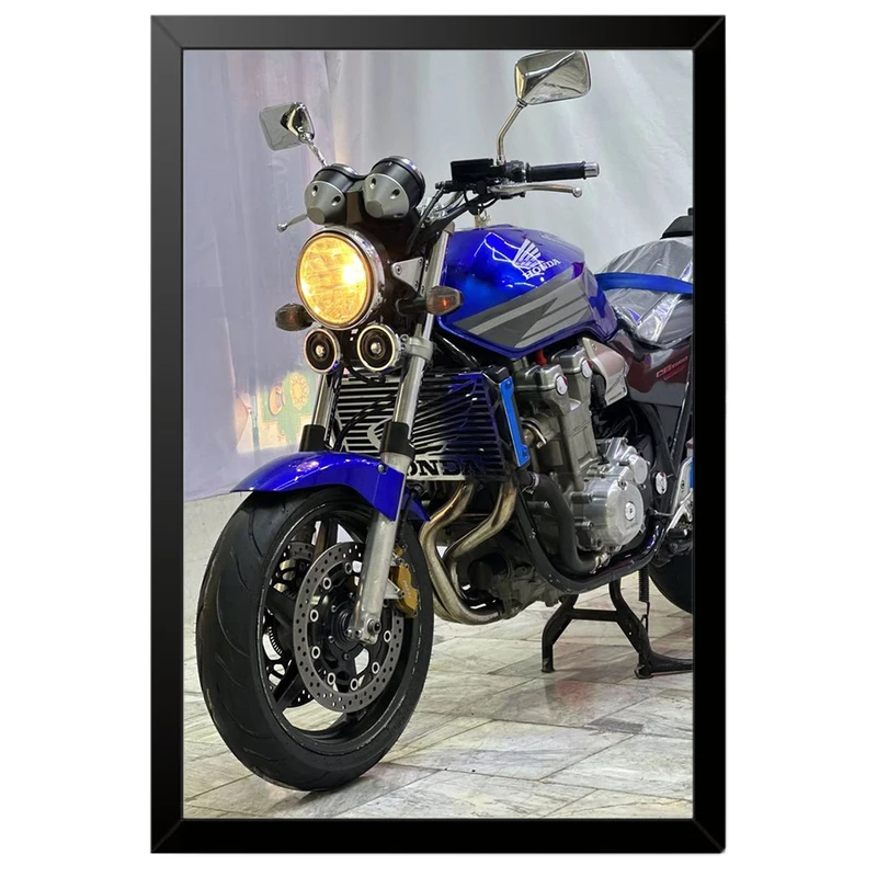 تابلو بکلیت طرح موتور سنگین هوندا سی بی HONDA CB1300 مدل B-po2014 فریم مشکی