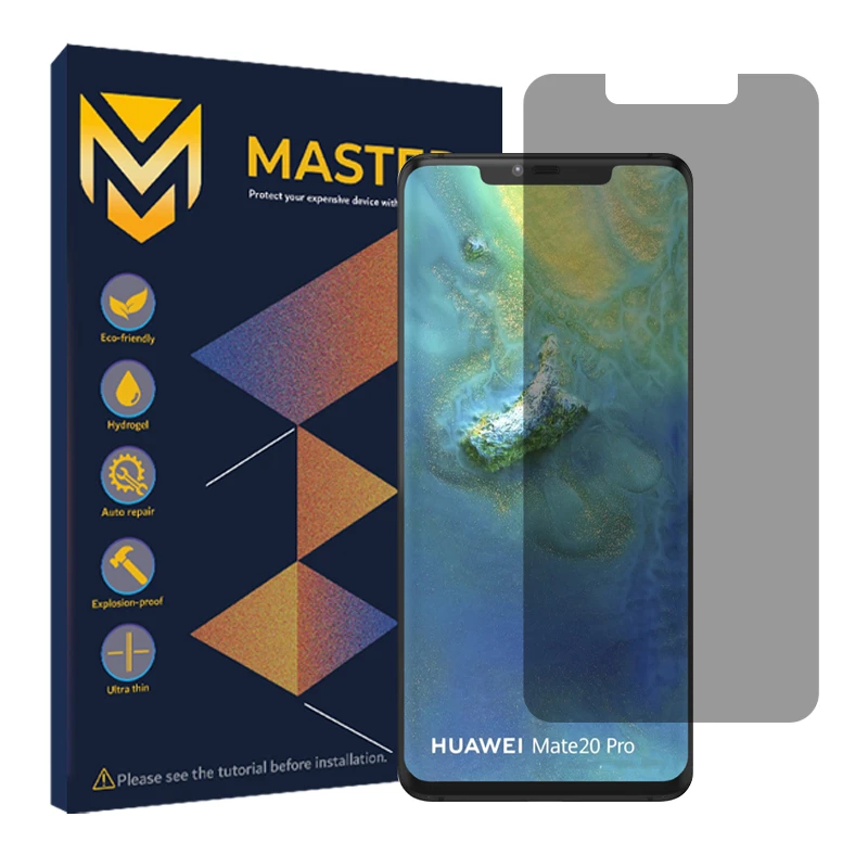 محافظ صفحه نمایش حریم شخصی مستر مدل Resistant مناسب برای گوشی موبایل هوآوی Mate 20 Pro