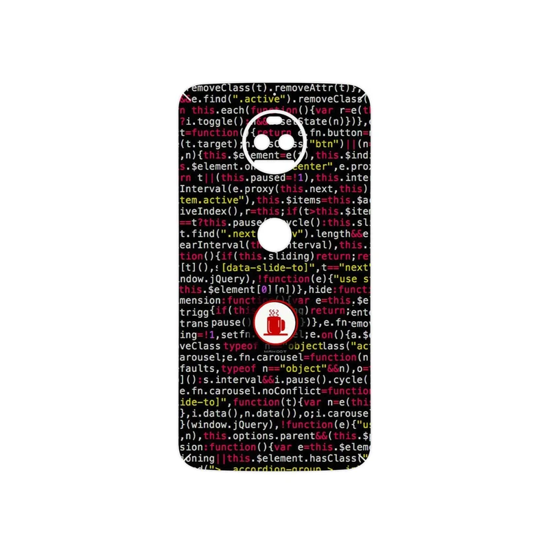 برچسب پوششی ماهوت مدل Programming 1 مناسب برای گوشی موبایل موتورولا Moto G5S Plus