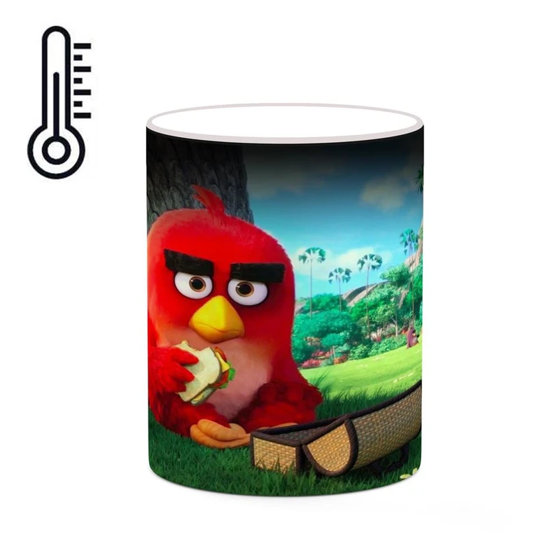 ماگ حرارتی کاکتی مدل بازی پرندگان خشمگین Angry Birds کد mgh27468