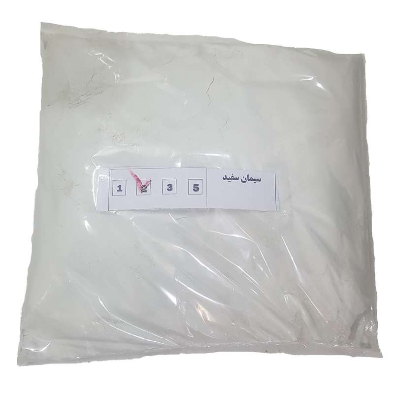 پودر سیمان سفید مدل TRZ وزن 2000 گرم