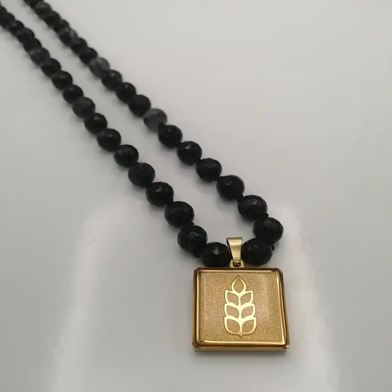 ست زنانه زرین هنر ایران مدل گندم ماداگاسکار