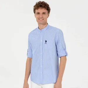 پیراهن آستین بلند مردانه یو اس پولو مدل 50254145-VR036