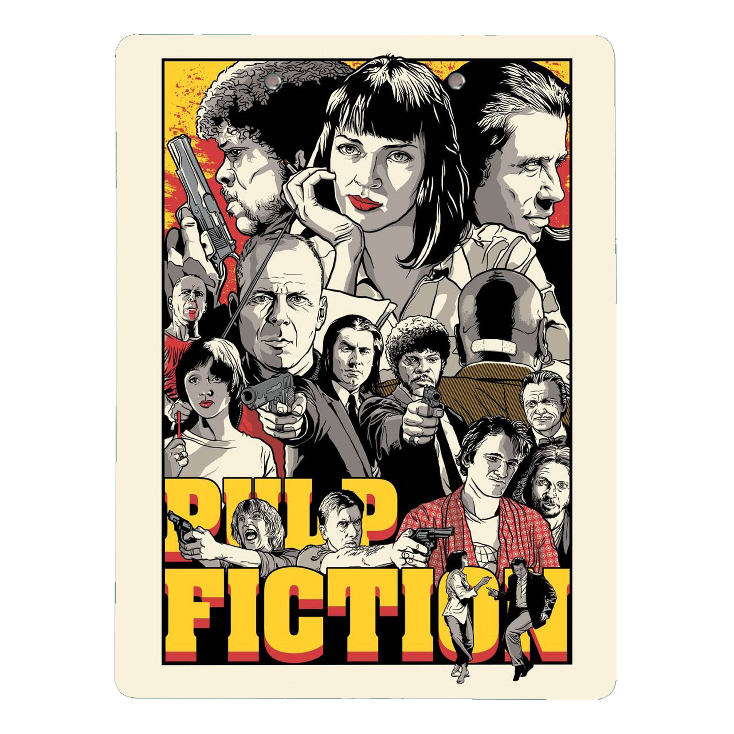 تخته شاسی مدل Pulp Fiction سایز A4