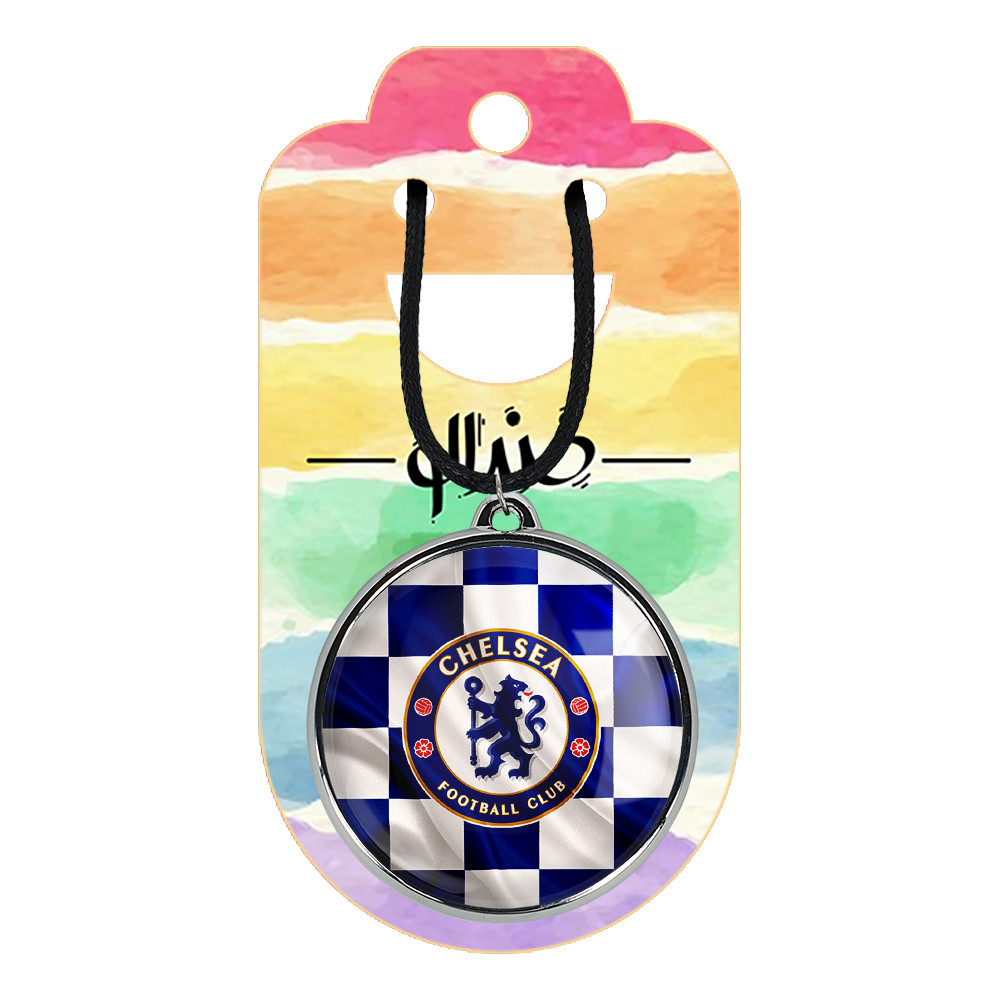 گردنبند خندالو مدل باشگاه چلسی Chelsea کد 2654026543