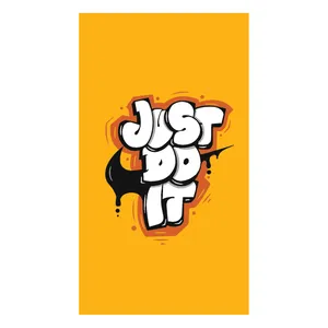 استیکر لپ تاپ پویا مارکت طرح فقط انجام بده کد 3598