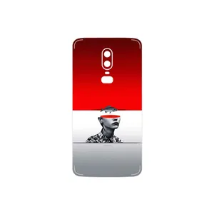 MAHOOT Collage of surreal Portrait of Women 1 Cover Sticker for OnePlus 6