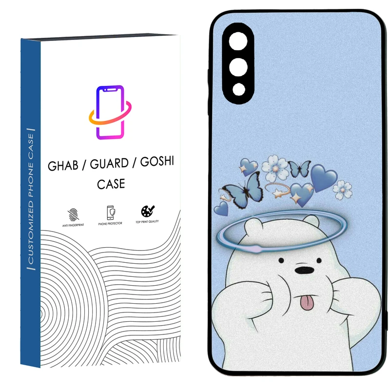 کاور قاب گارد گوشی طرح دخترانه کد 23 - tpu مناسب برای گوشی سامسونگ Galaxy A02