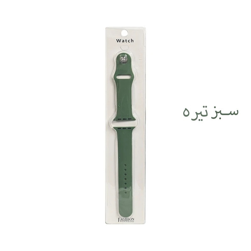 بند مدل سیلیکون مناسب برای اپل واچ 38/40/41 میلی متری