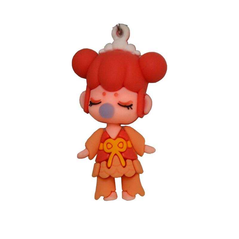 جاکلیدی دخترانه مدل دختره کره ای آدامس خور