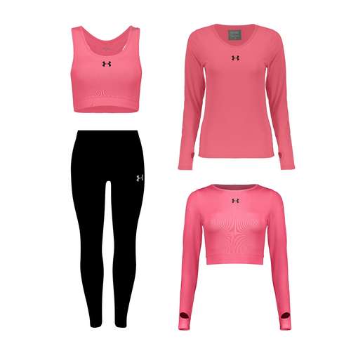 ست 4 تکه لباس ورزشی زنانه مدل 4101-1801-76-63