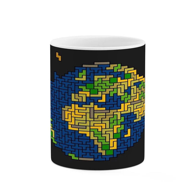 ماگ کاکتی مدل بازی تتریس Tetris کد mgh30751