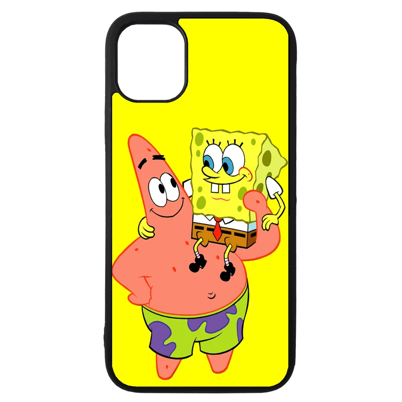 کاور گالری وبفر طرح باب اسفنجی و پاتریک مناسب برای گوشی موبایل شیائومی mi 11 lite