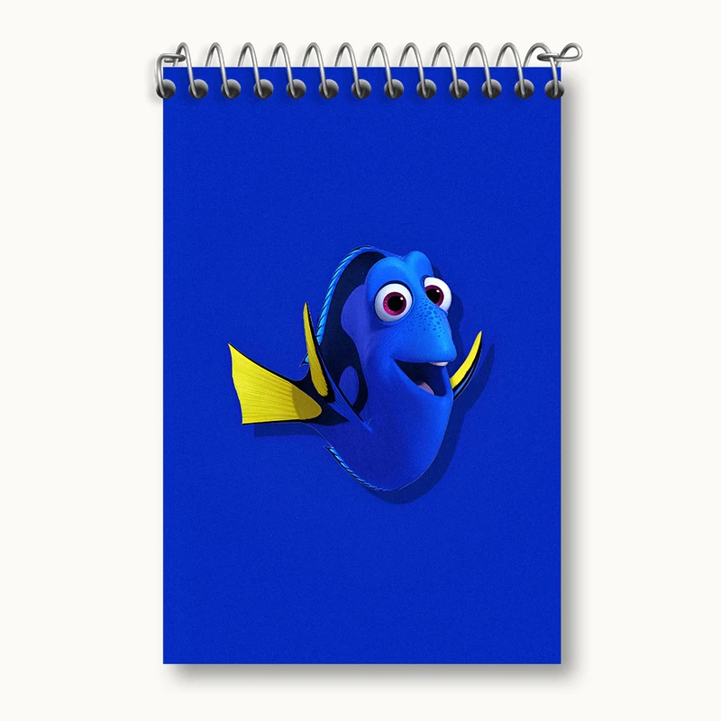 دفتر یادداشت 50 برگ خندالو طرح دوری نمو (Nemo) کد N3741