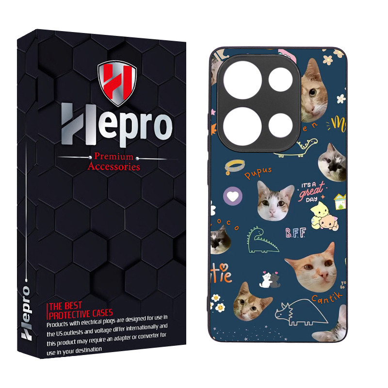 کاور هپرو طرح فانتزی مدل TPU مناسب برای گوشی موبایل شیائومی Redmi Note 13 Pro 4G
