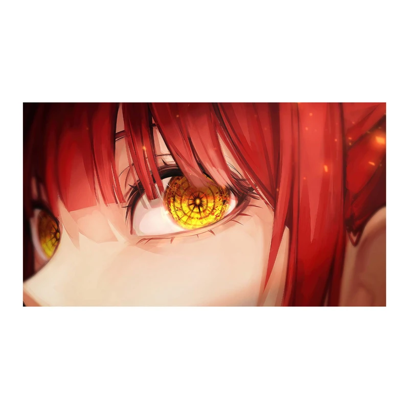 استیکر لپ تاپ و موبایل مدل انیمه طرح مرد اره ای ماکیما Chainsaw Man Makima کد 3257