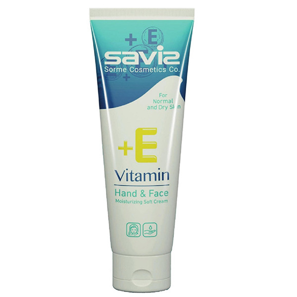 کرم مرطوب کننده ساویز مدل ویتامین E حجم 90 میلی لیتر مجموعه 2 عددی