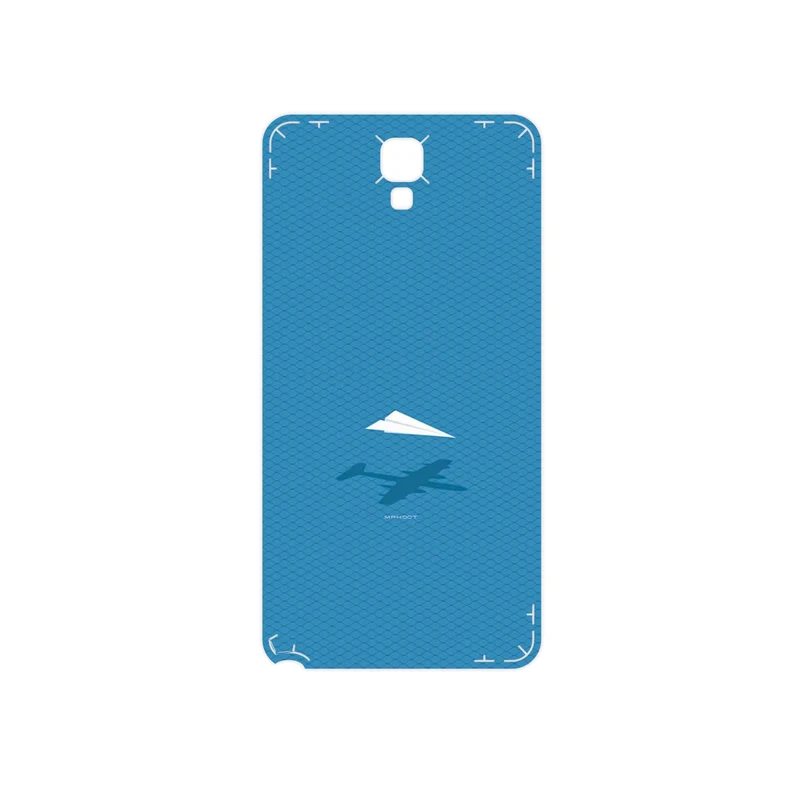برچسب پوششی ماهوت مدل Minimal Paper Airplane مناسب برای گوشی موبایل سامسونگ Galaxy Note 3 Neo