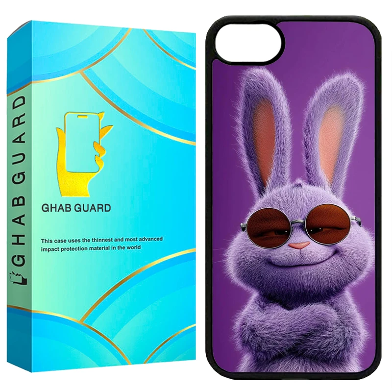 کاور قاب گارد طرح خرگوش مدل G16E مناسب برای گوشی موبایل اپل iPhone 16e