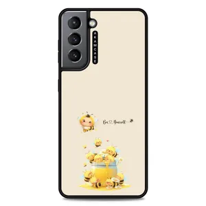 AKAM AMC-WSGS21-ANIMALS QOUTES-4 Cover For Samsung Galaxy S21