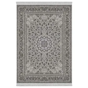 فرش پارچه‌ای دفه مدل فرشینه هازان مخمل طرح فانتزی کد 3011