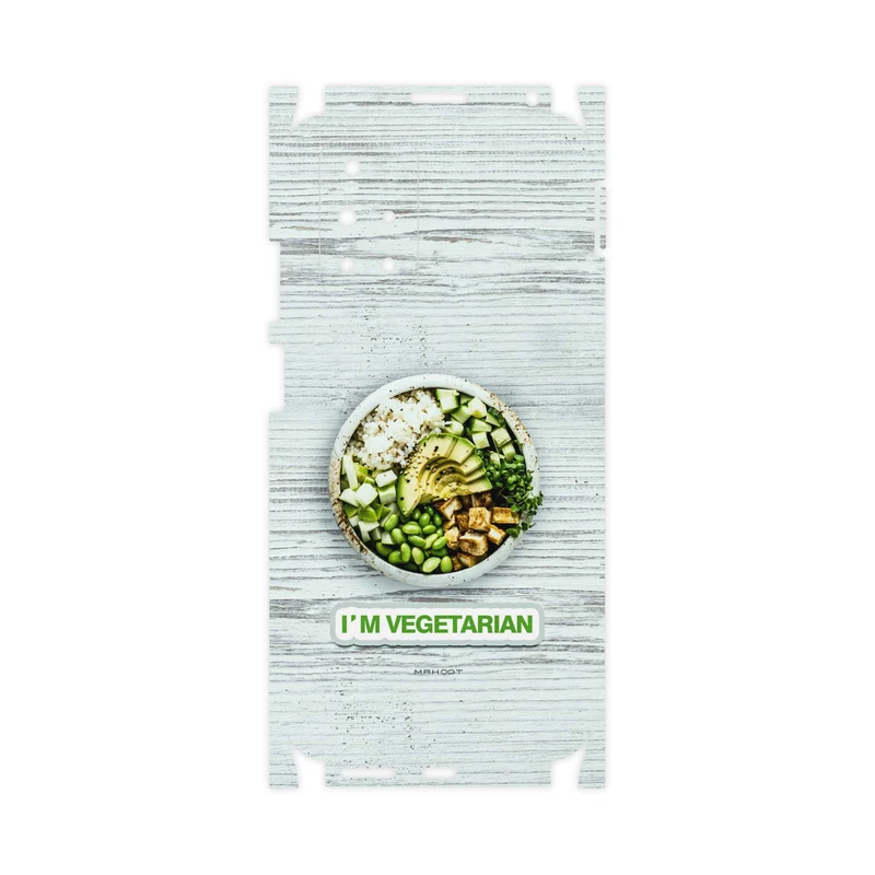 برچسب پوششی ماهوت مدل Im-vegetarian-FullSkin مناسب برای گوشی موبایل شیائومی Redmi 10 Prime