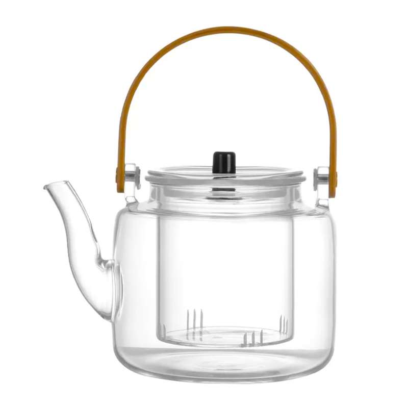 قوری ناتالی مدل دسته بامبو کد K400