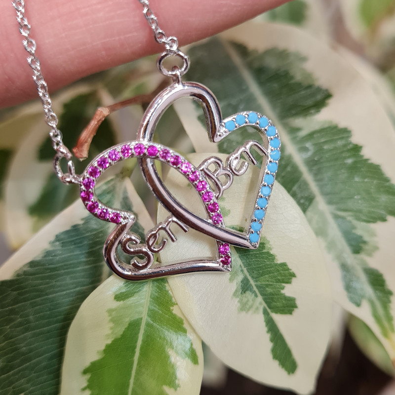 گردنبند دخترانه وای اس ایکس مدل سِن بِن