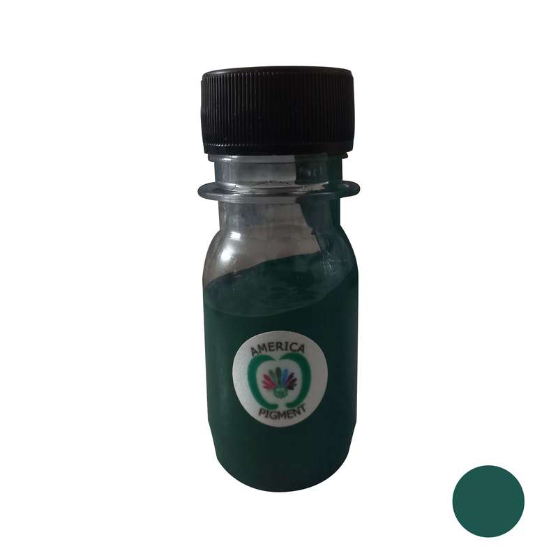 رنگ تتو آمریکاپیگمنت مدل MICRO 25 حجم 25 میلی لیتر رنگ سبز سبک
