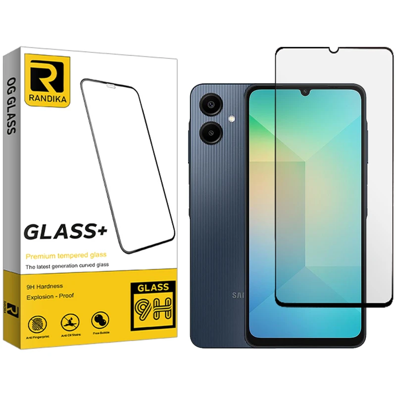 محافظ صفحه نمایش شیشه ای راندیکا مدل Premium Full مناسب برای گوشی موبایل سامسونگ Galaxy A06