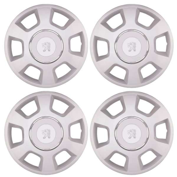 قالپاق چرخ مدل LOX-PEG014 سایز 14 اینچ مناسب برای پژو پرشیا بسته 4 عددی