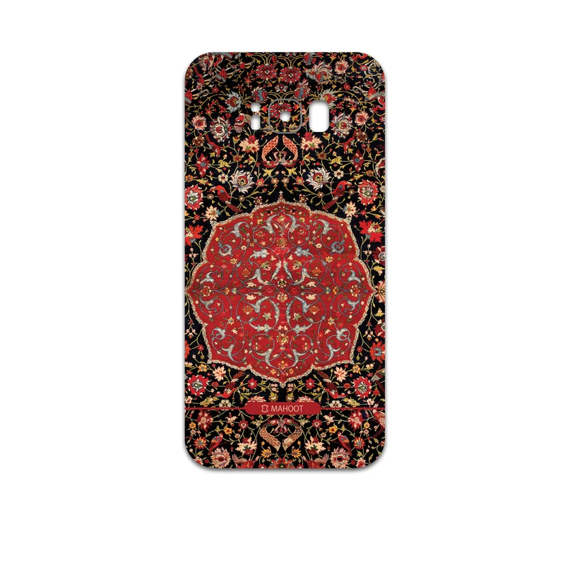 برچسب پوششی ماهوت مدل Persian-Carpet-Red مناسب برای گوشی موبایل سامسونگ Galaxy S8 Plus