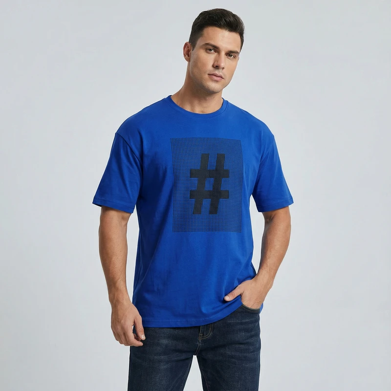 تی‌شرت آستین کوتاه مردانه باینت مدل 832-2