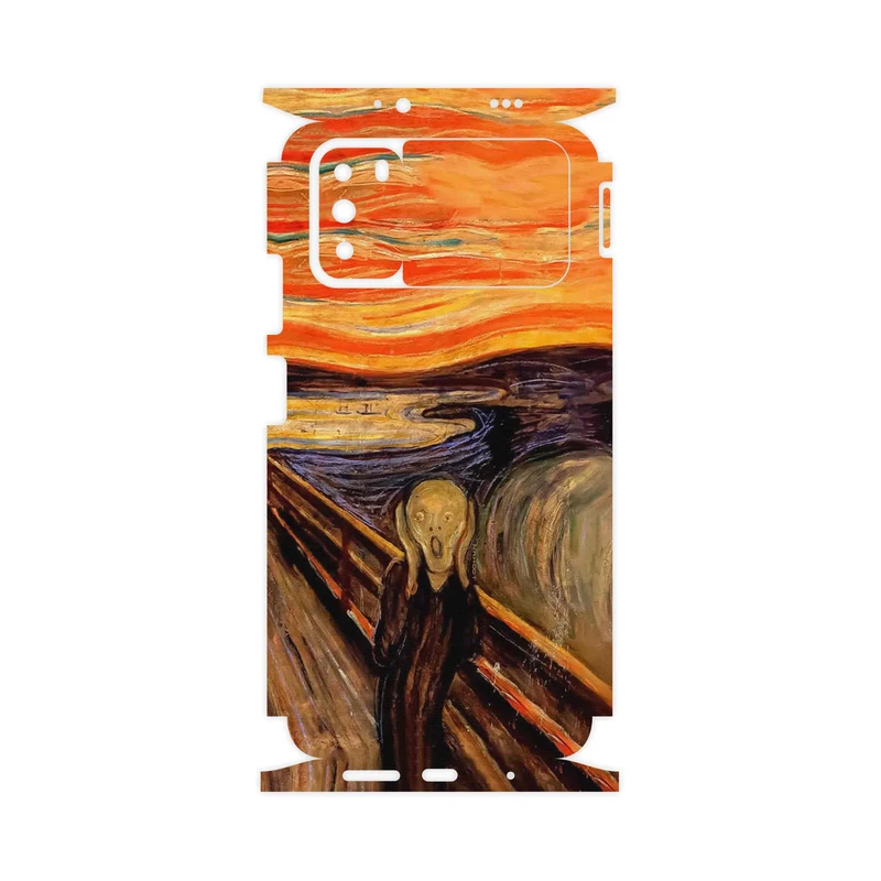 برچسب پوششی ماهوت مدل The Scream of Munch-FullSkin مناسب برای گوشی موبایل شیائومی Poco M3