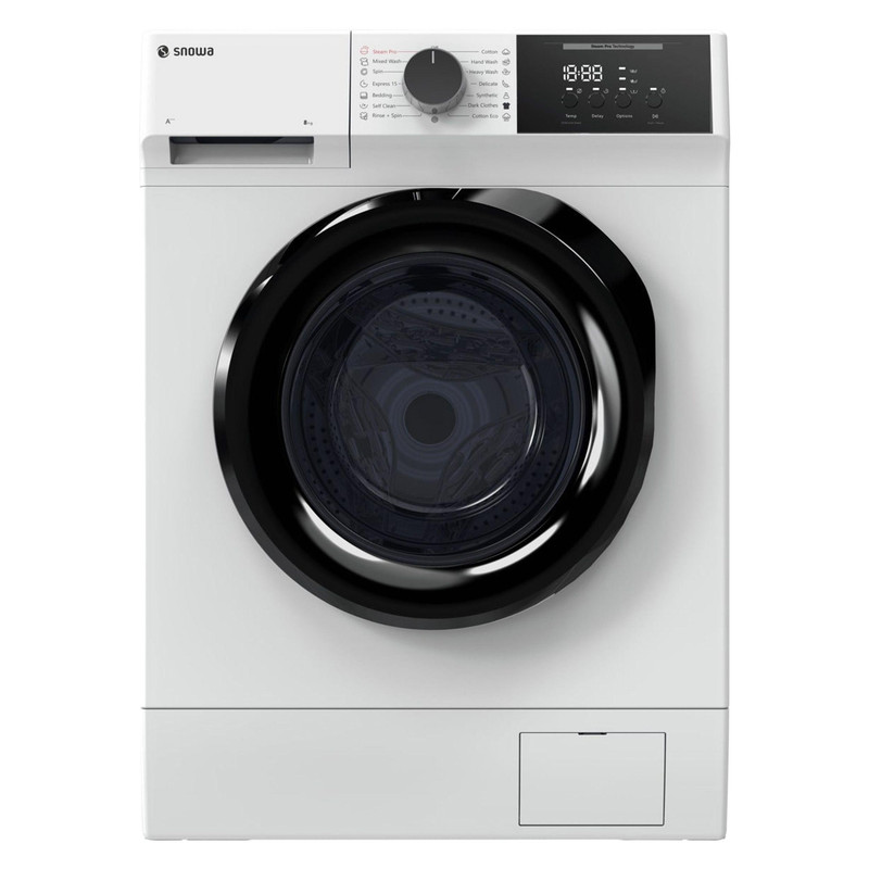 ماشین لباسشویی 8 کیلوگرم  اتوماتیک اسنوا مدل SWM-C81W