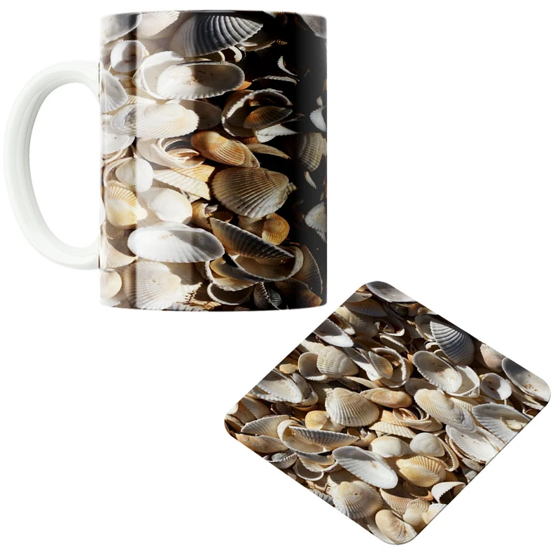 ماگ پادآفرین مدل ساحل کد 356 به همراه زیر لیوانی 