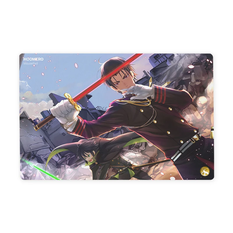 ماوس پد هومرو مدل ML321-SIZE2437 طرح انیمه Seraph of the End